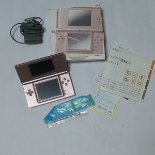 ニンテンドーDS(ニンテンドーDS)のゲーム機 NINTENDO DS Lite(箱付き)(携帯用ゲーム機本体)