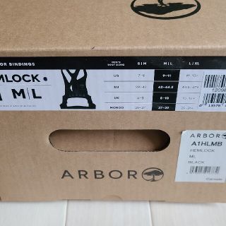 ARBOR  アーバー　ヘムロック　M　ビンディング　バートン　いぐっちゃん(バインディング)