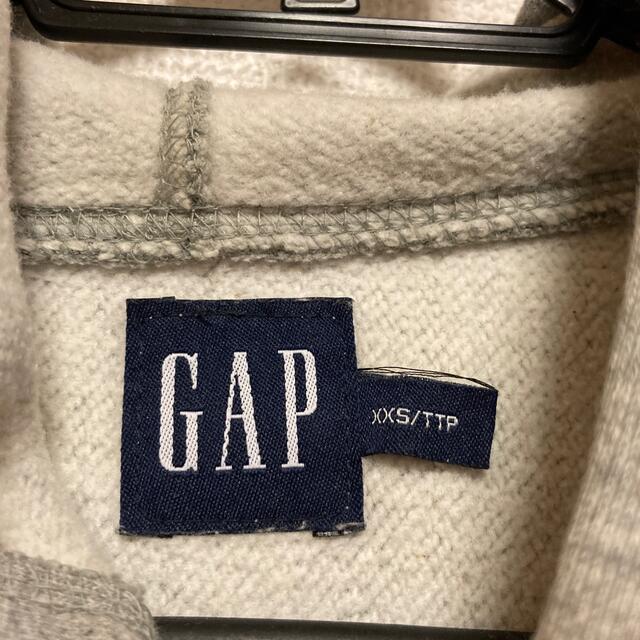 GAP(ギャップ)の【希少】80s old GAP スウェットパーカー リバースウィーブ仕様 韓国製 メンズのトップス(パーカー)の商品写真