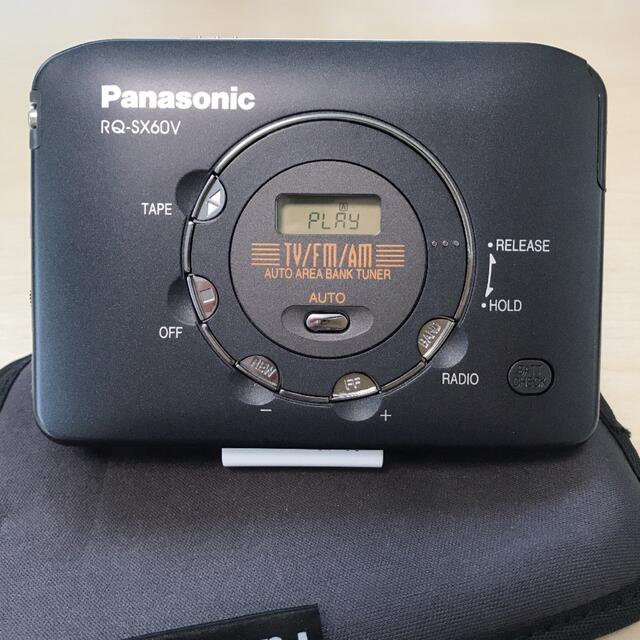 極美DE可動品】Panasonic カセットプレーヤー RQ-SX5V-