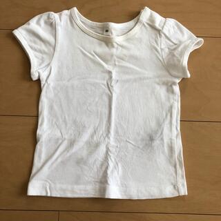 ムジルシリョウヒン(MUJI (無印良品))の無印良品　パフスリーブTシャツ　80cm(Ｔシャツ)