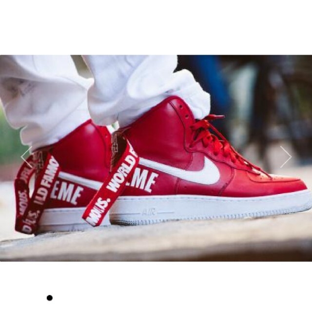 スニーカーSupreme NIKE Air Force 1 High US9 27cm