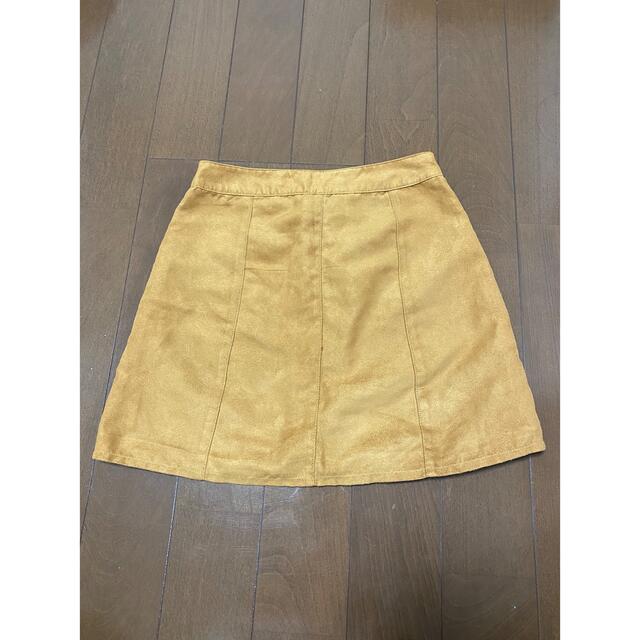 H&M(エイチアンドエム)のミニスカート　台形スカート レディースのスカート(ミニスカート)の商品写真