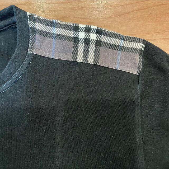 BURBERRY BLACK LABEL(バーバリーブラックレーベル)のバーバリーブラックレーベル　ロンT メンズのトップス(Tシャツ/カットソー(七分/長袖))の商品写真