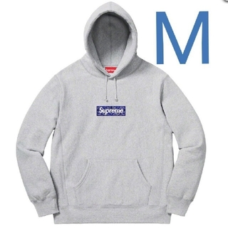 Supreme - Supreme bandana box logo hooded Grey Mの通販 by ...