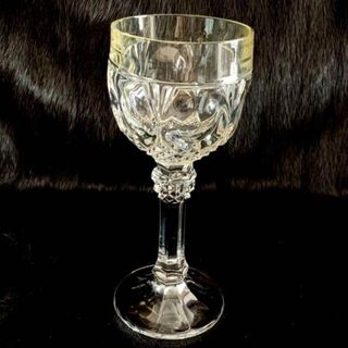 バカラ(Baccarat)のG3 [極希少]オールド バカラ BACCARAT ワイングラス レモングリーン(グラス/カップ)