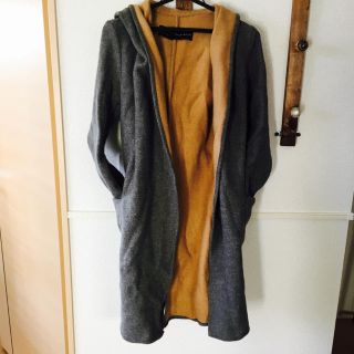 ザラ(ZARA)のフード付きガウンコート✴︎(ガウンコート)