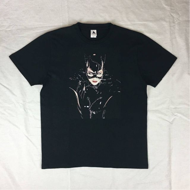 【キャットウーマン】新品 プリント ブラック Tシャツ アメコミ マニア コーデ