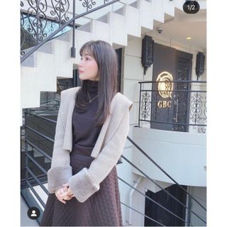 FOXEY - フォクシー カシミヤニットジャケット42 hummingの通販 FOXEY - フォクシー カシミヤニットジャケット42 hummingの通販