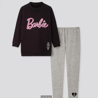 ユニクロ(UNIQLO)のUNIQLO ウルトラストレッチルームウェア　パジャマ　バービー　Barbie (パジャマ)