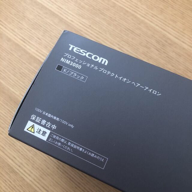 TESCOM NIM3000(K) テスコム　プロテクトイオン　ヘアアイロン 4