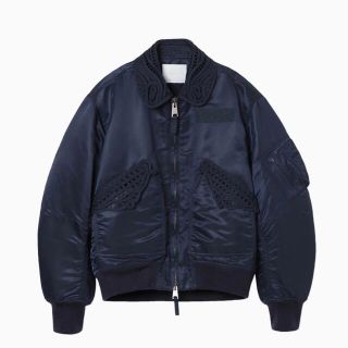 マメ(mame)のCording Embroidered Flight Jacket - navy(その他)