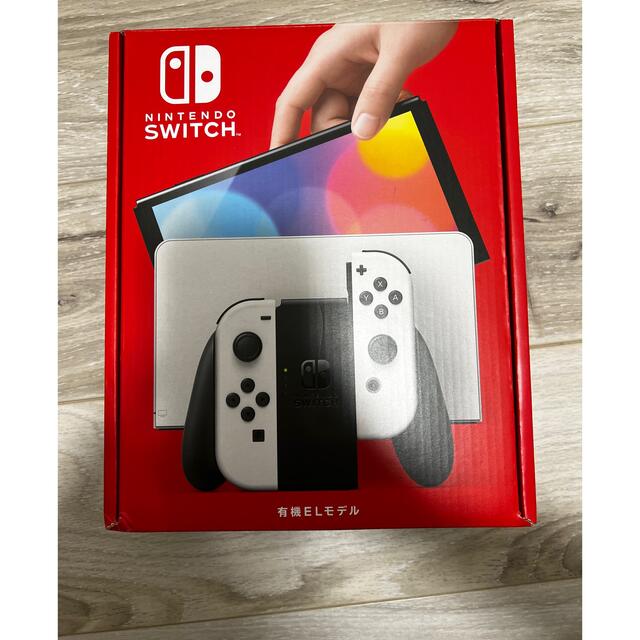 Nintendo Switch(ニンテンドースイッチ)の任天堂Switch 有機el 本体 エンタメ/ホビーのゲームソフト/ゲーム機本体(家庭用ゲーム機本体)の商品写真