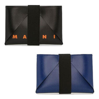 マルニ(Marni)の新品未使用　MARNI マルニ　カードケース　PVC 名刺入れ　ミニ財布(折り財布)