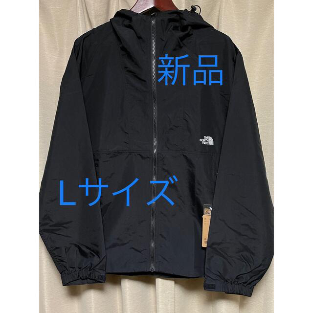 新品未使用 ノースフェイス コンパクトジャケット Lサイズ ブラック ...