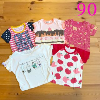 女の子用 ＊ トップスSET 90(Tシャツ/カットソー)