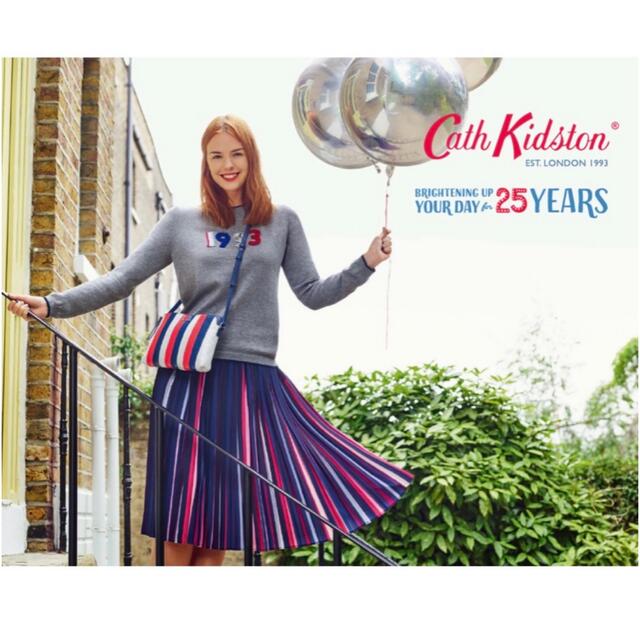 Cath Kidston - 極美品 キャスキッドソン バースデー ストライプ Cath Kidston - 極美品 キャスキッドソン バースデー ストライプ