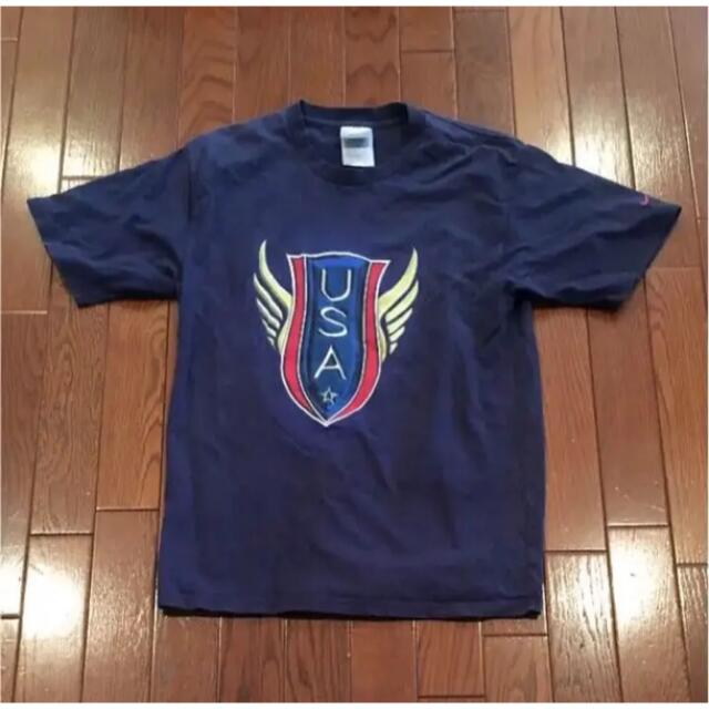 90s USA 銀タグ NIKE ナイキ Tシャツ スウッシュ