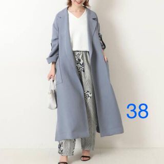 スピックアンドスパン ブルー ロングコート(レディース)の通販 75点 スピックアンドスパン ブルー ロングコート(レディース)の通販 75点