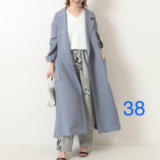 スピックアンドスパン(Spick & Span)の【くみんちゅ様用】Spick and Spanビッグカラーガウンコート(ロングコート)