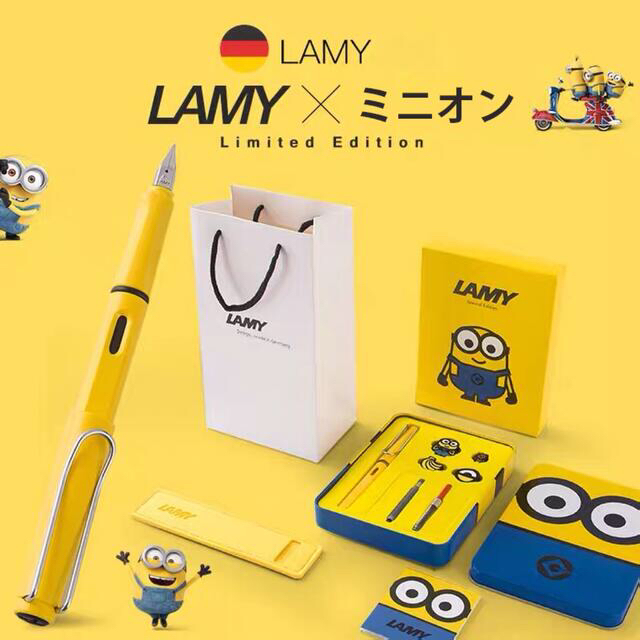 LAMY×ミニオン　コラボ版万年筆