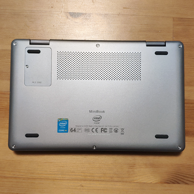 【美品】CHUWI Minibook m3-8100Y 128GB/16GB