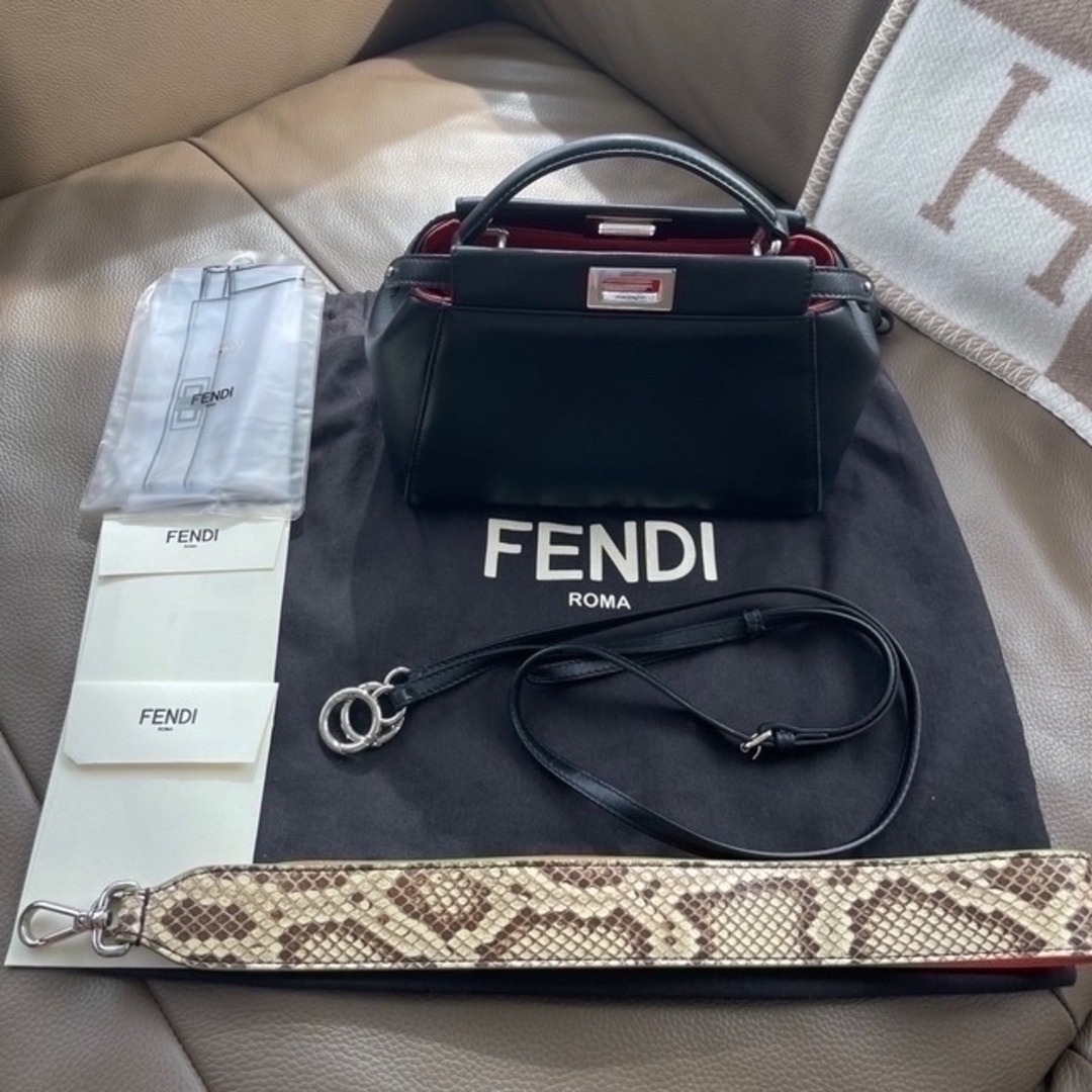 FENDIモンスターピーカブー＋ショルダー5点セットfendi