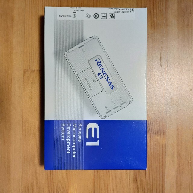 Renesas E1エミュレータ 新品未開封 スマホ/家電/カメラのスマホ/家電/カメラ その他(その他)の商品写真