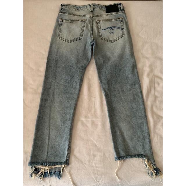 L'Appartement DEUXIEME CLASSE(アパルトモンドゥーズィエムクラス)の《お値下げ》美品！　R13 BOY STRAIGHT DENIM レディースのパンツ(デニム/ジーンズ)の商品写真