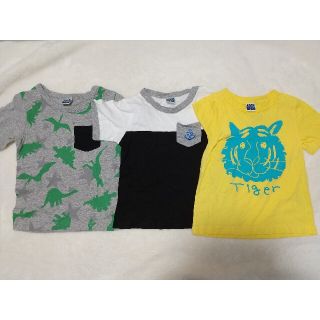 ナルミヤ インターナショナル(NARUMIYA INTERNATIONAL)のビールーム Tシャツ 三枚セット 100(Tシャツ/カットソー)