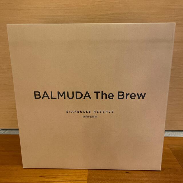【ギフ_包装】 BALMUDA - ＊新品未使用BALMUDATheBrew STARBUCKS RESERVE＊ コーヒーメーカー