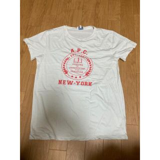 アーペーセー(A.P.C)のA.P.C Ｔシャツ 白 L 新品(Tシャツ/カットソー(半袖/袖なし))