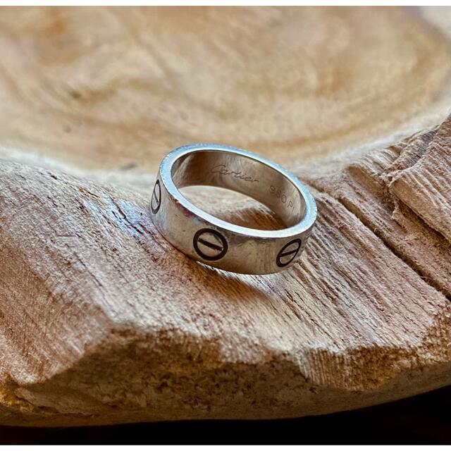 カルティエLOVEリング11号ホワイトゴールド指輪 大きな取引 www.gold
