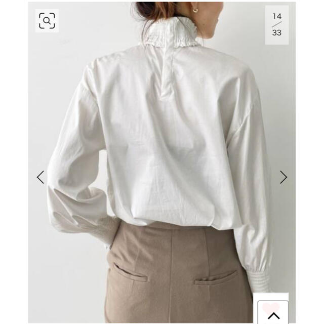 2021年激安 アパルトモン購入LISIERE bliliant blouse シャツ/ブラウス(長袖/七分)
