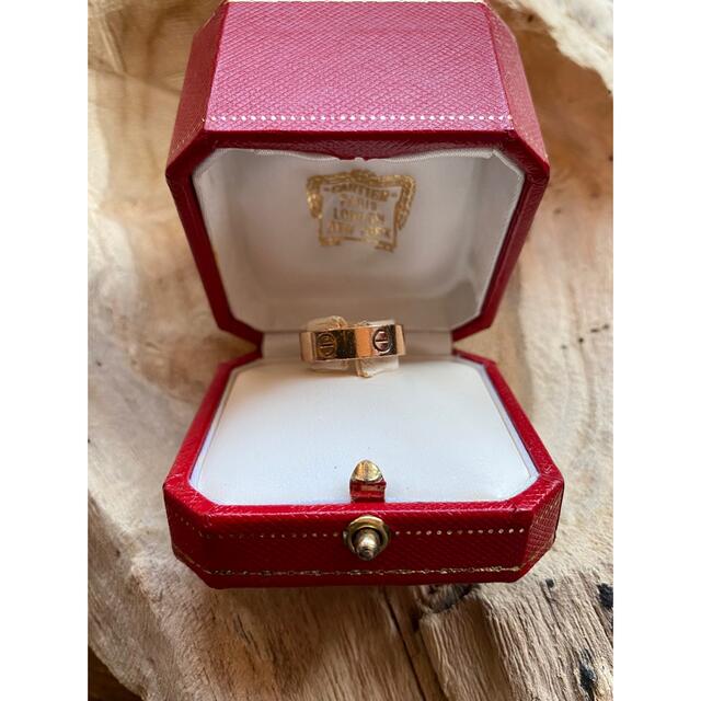 Cartier(カルティエ)のカルティエLOVEリング11号ピンクゴールドラブリング指輪 レディースのアクセサリー(リング(指輪))の商品写真