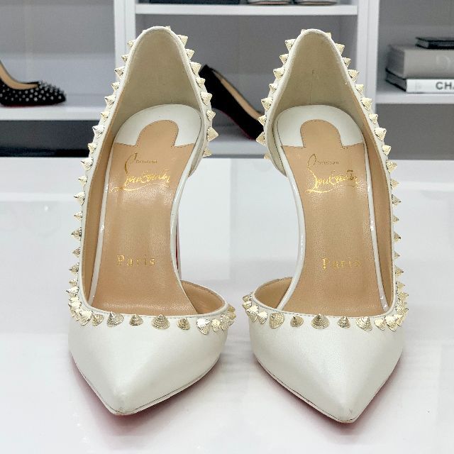 Christian Louboutin - 3838 クリスチャンルブタン レザー スパイク