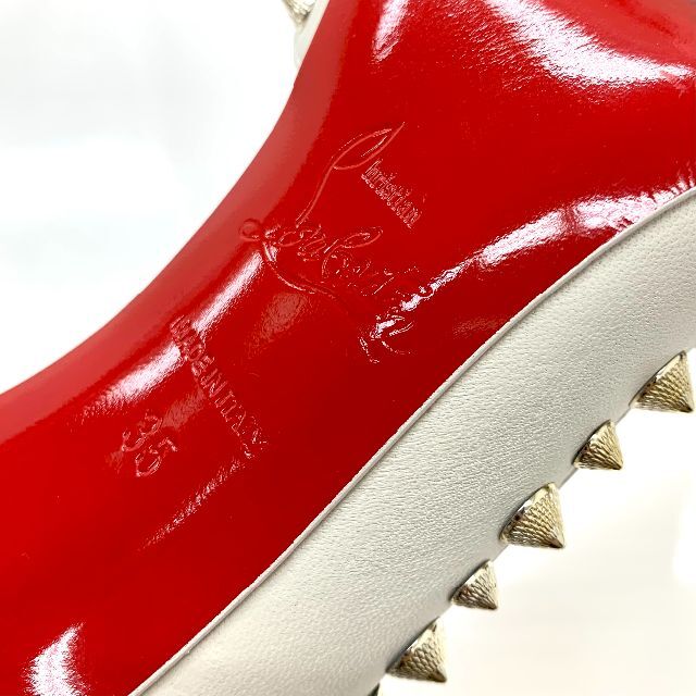 Christian Louboutin - 3838 クリスチャンルブタン レザー スパイク