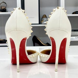 Christian Louboutin - 3838 クリスチャンルブタン レザー スパイク