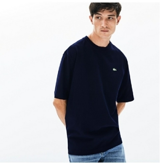 LACOSTE(ラコステ)のLACOSTE　LIVE　ワイドTシャツ　ブラック　サイズXＳ　新品 メンズのトップス(Tシャツ/カットソー(半袖/袖なし))の商品写真