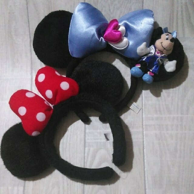 Disney(ディズニー)のディズニーカチューシャ❤水色リボン・ディズニーシー1点のみ エンタメ/ホビーのおもちゃ/ぬいぐるみ(キャラクターグッズ)の商品写真