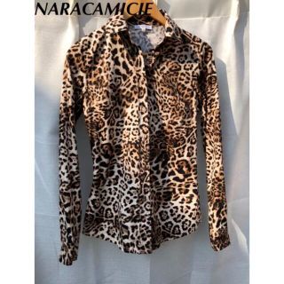 ナラカミーチェ(NARACAMICIE)のNARACAMICIE ナラカミーチェ ヒョウ柄 シャツ レオパード ブラウス(シャツ/ブラウス(長袖/七分))