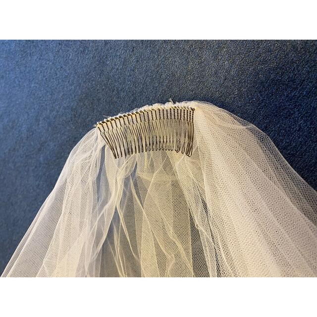 ウェディング　ベール　ミディアム レディースのフォーマル/ドレス(その他)の商品写真