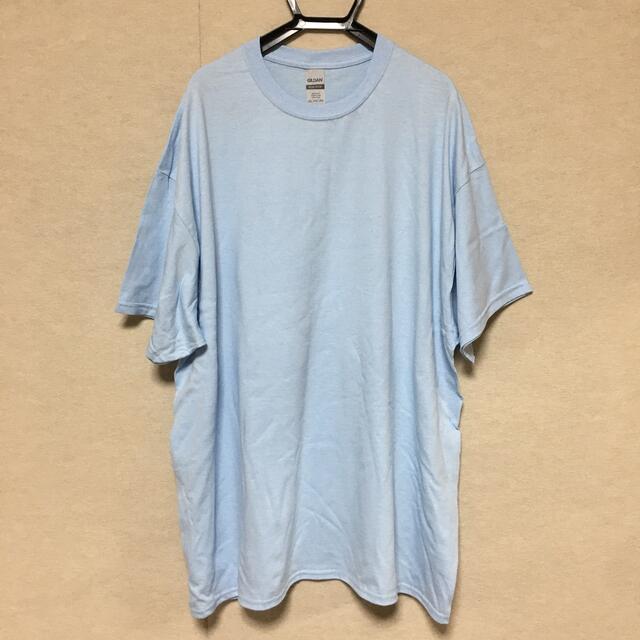 GILDAN(ギルタン)の新品 GILDAN ギルダン 半袖Tシャツ ライトブルー 水色 2XL メンズのトップス(Tシャツ/カットソー(半袖/袖なし))の商品写真