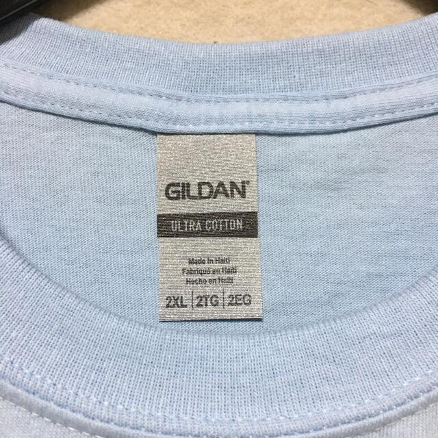 GILDAN(ギルタン)の新品 GILDAN ギルダン 半袖Tシャツ ライトブルー 水色 2XL メンズのトップス(Tシャツ/カットソー(半袖/袖なし))の商品写真