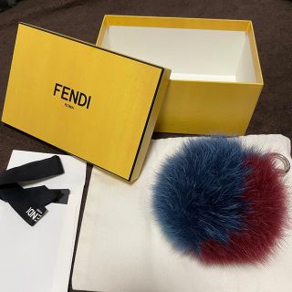 フェンディ(FENDI)のフェンディ　ボンボンファーチャーム(バッグチャーム)