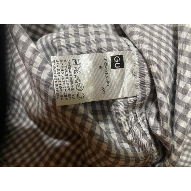 GU(ジーユー)のGU グレーチェックシャツ メンズのトップス(シャツ)の商品写真