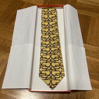 エルメス(Hermes)のHERMESエルメス＊黄色系ネクタイ♡(ネクタイ)