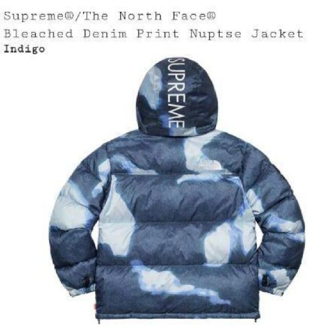 Supreme The North Face Bleached Denim Supreme The North Face Bleached Denim