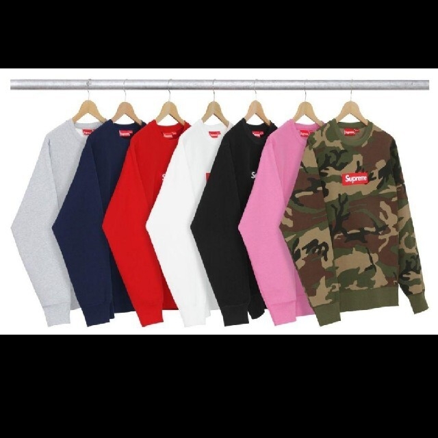 Supreme 15aw box logo crewneck camo