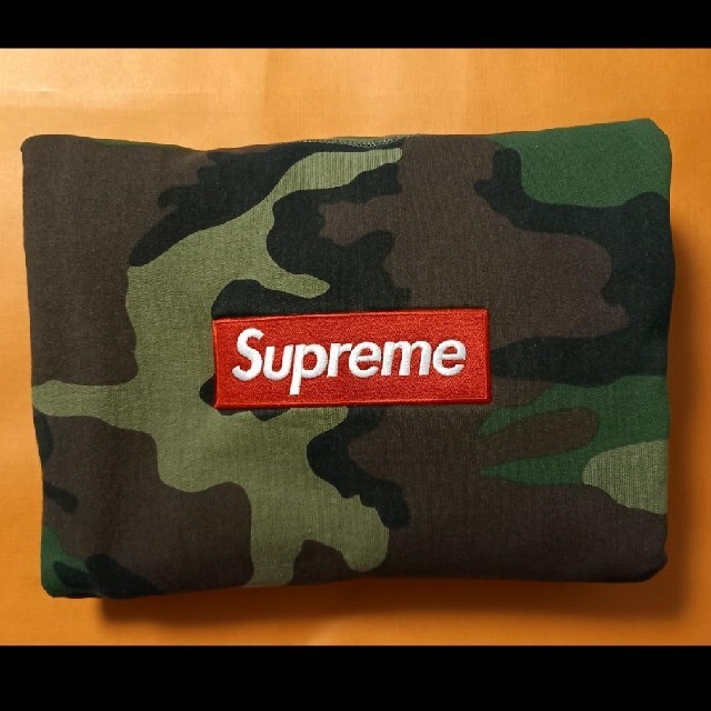 Supreme 15aw box logo crewneck camo